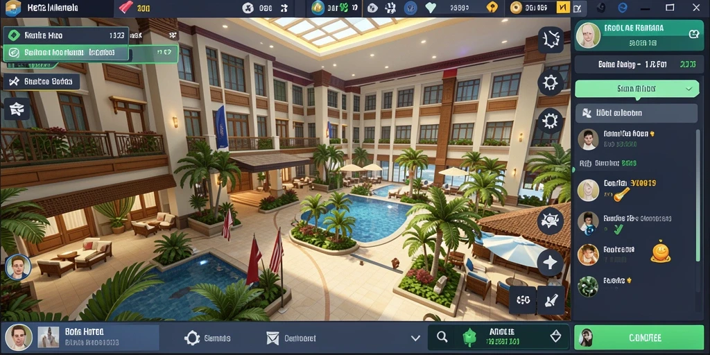 Screenshot menampilkan gameplay yang seru.