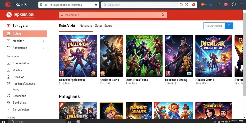 Tampilan antarmuka pengguna yang intuitif dan menarik.