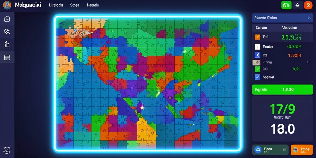 Tampilan awal yang menarik dan penuh warna.