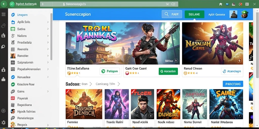Tampilan awal aplikasi MAKTOTO yang menarik.