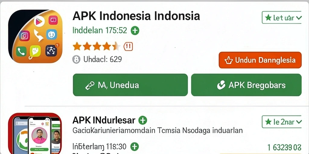 Tampilan menarik dari layar utama aplikasi.