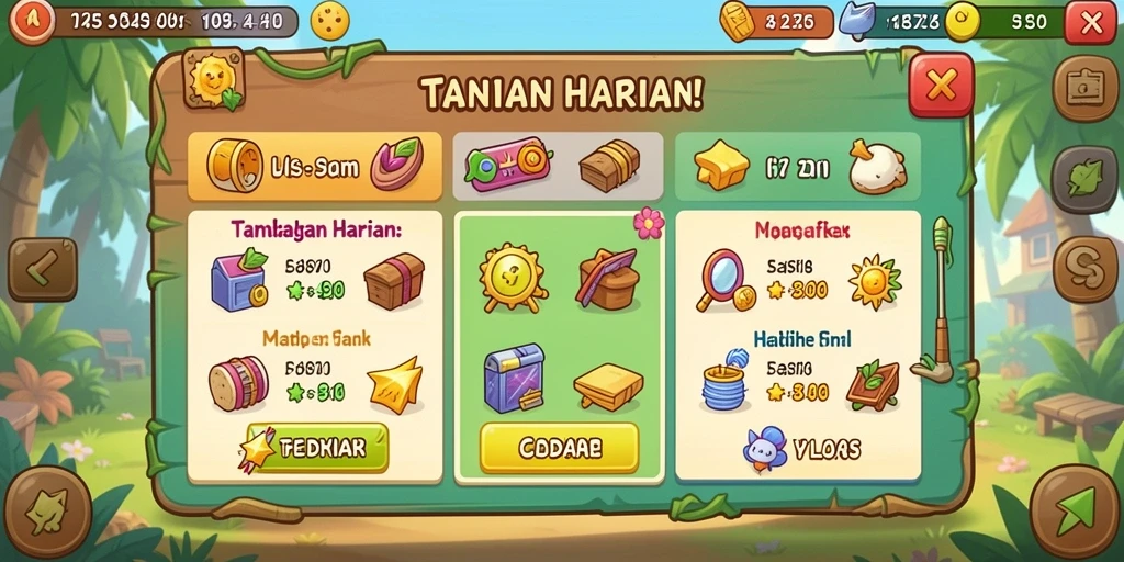 Tampilan antarmuka yang menarik dan mudah digunakan.