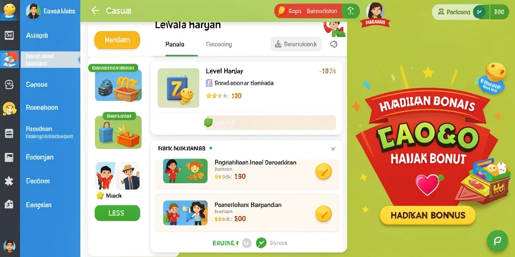 Tampilan antarmuka yang menarik dan mudah dipahami.