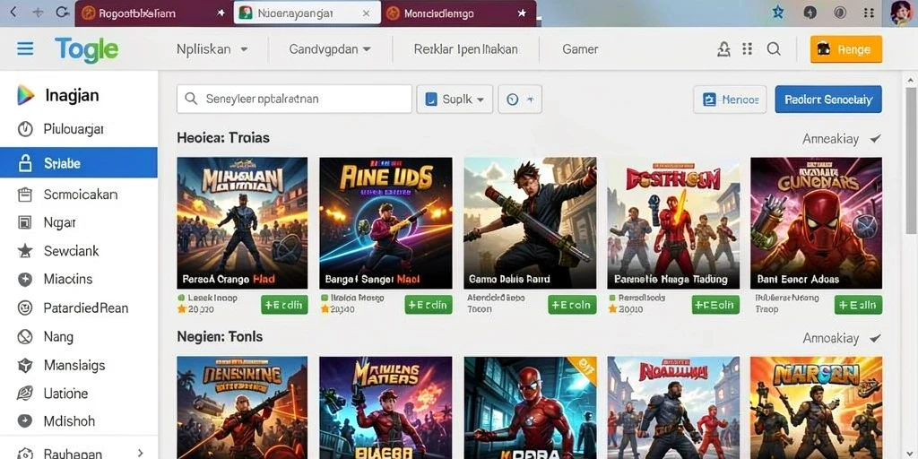 Tampilan antarmuka yang menarik dan intuitif.