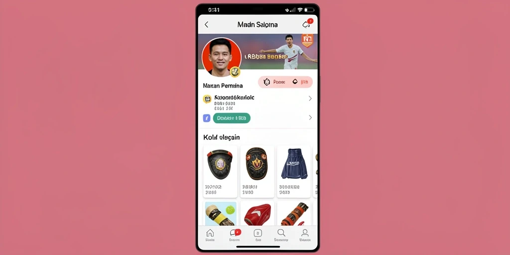 Tangkapan layar yang menunjukkan karakter utama dalam mode petualangan.
