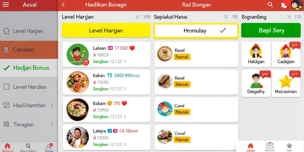 Tampilan antarmuka yang menarik dan intuitif.