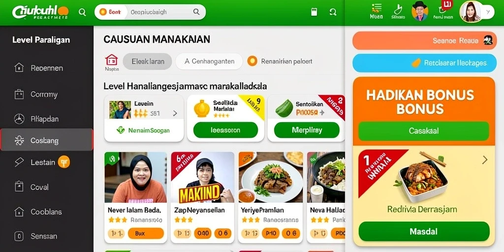 Tampilan awal SP666 yang menarik dan penuh warna.