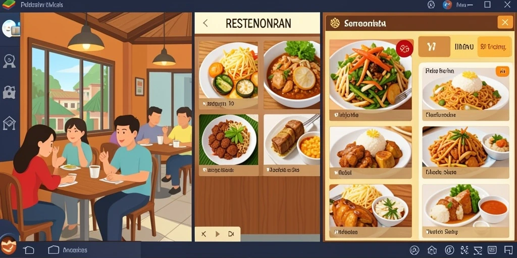 Tampilan antarmuka yang ramah pengguna.