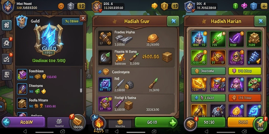 Tangkapan layar game dengan grafis memukau.