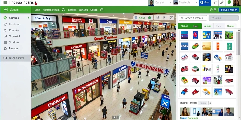 Tampilan menu utama yang menarik dan intuitif.